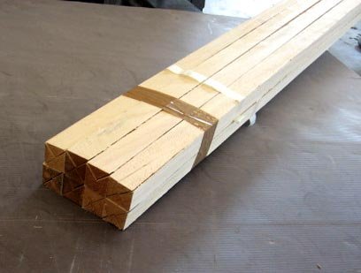 Profili triangolari per calcestruzzo